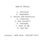 Okładka Hybrid Theory